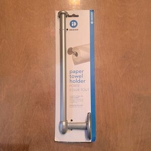 iDesign Paper Towel Holder Silver
